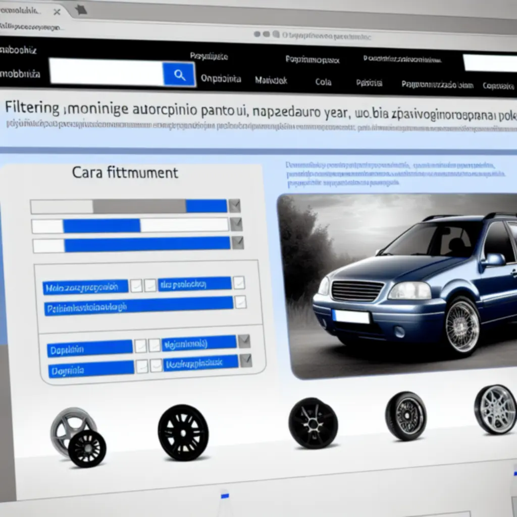 Filtry kompatybilności części samochodowych według marki, modelu i rocznika